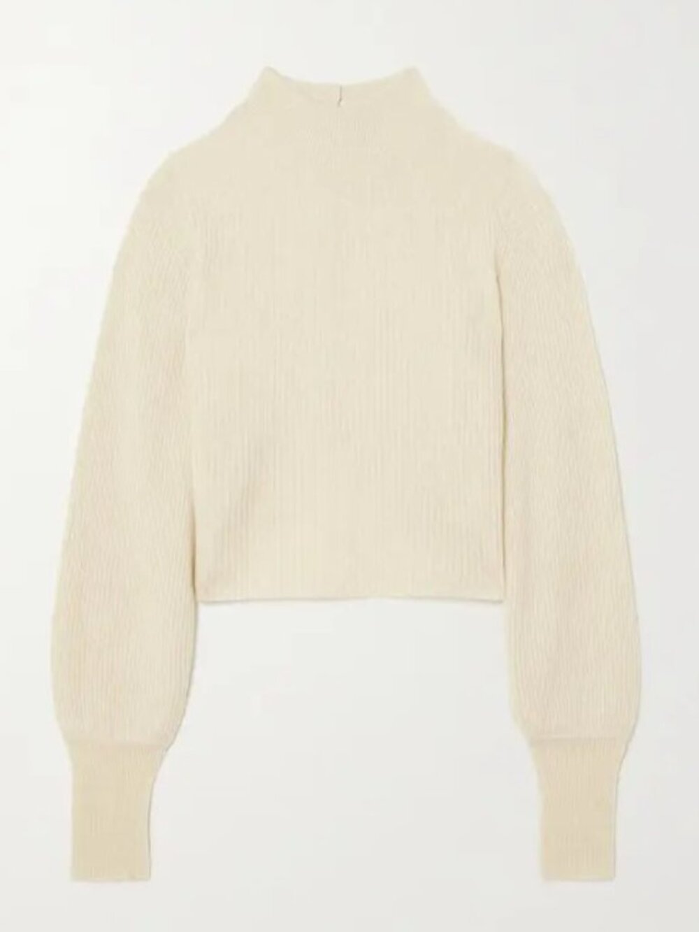 REFORMATION NET-A-PORTER kieran ribbed recycled cashmere-blend sweater small - Picture 3 of 4